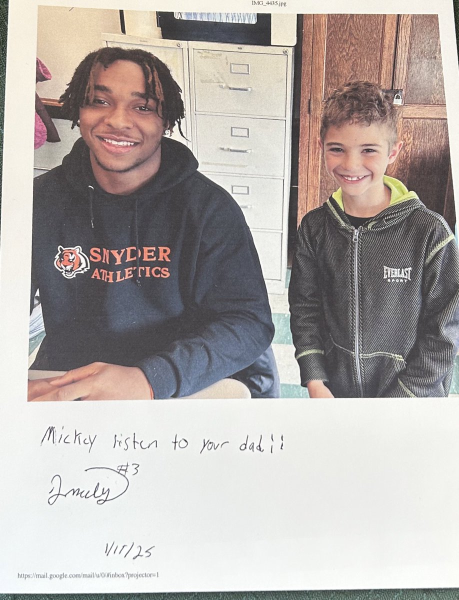 Adam’s Cards, Collectibles, Sports & Pop Culture (@sportseclectic) on Twitter photo My former student Dj doing his thing at my alma mater Rutgers! DJ is going to be a star, I’m proud of you <a href="/tnlDJ_/">DJ McClary</a>!
Here is picture with my son he signed for him, we can’t wait to see you play at <a href="/RFootball/">Rutgers Football 🪓</a> next season. My former student Dj doing his thing at my alma mater Rutgers! DJ is going to be a star, I’m proud of you <a href="/tnlDJ_/">DJ McClary</a>!
Here is picture with my son he signed for him, we can’t wait to see you play at <a href="/RFootball/">Rutgers Football 🪓</a> next season.