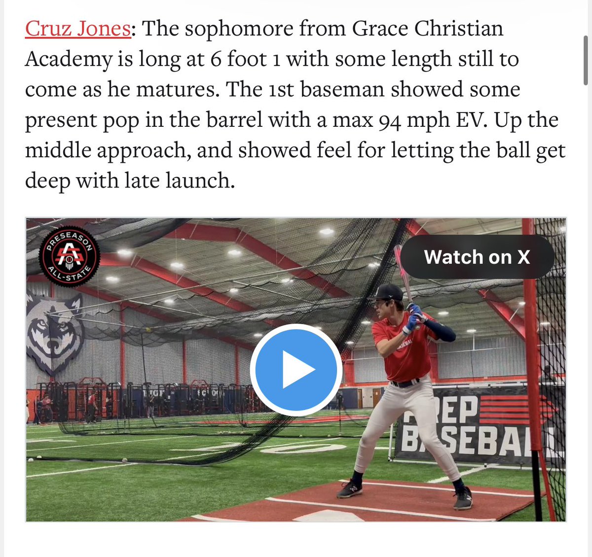Rawlings Southeast MAD Mavericks 2028 (@rawlingsse2028) on Twitter photo Thanks <a href="/PrepBaseballTN/">Prep Baseball Tennessee</a> for the quick hits!
Here are some great write ups on a few of our guys from last weekend! Thanks <a href="/PrepBaseballTN/">Prep Baseball Tennessee</a> for the quick hits!
Here are some great write ups on a few of our guys from last weekend!