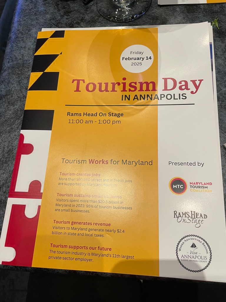 AlchemiDesign's tweet image. Happy Valentine's Day and a wonderful Tourism Day! A big thank you to the Maryland Tourism Coalition for an insightful Tourism Day, showcasing the impact of tourism on our state, the hospitality sector, and the growth of small businesses.  #maryland #mdsmallbusiness #tourism