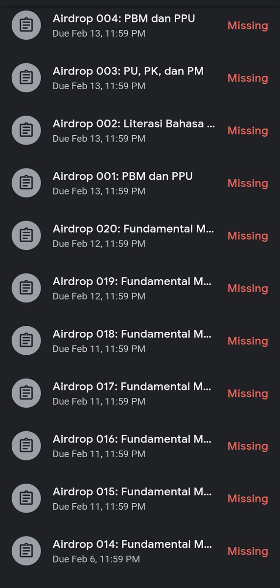 vattndsm's tweet image. airdrop numpuk lagi le