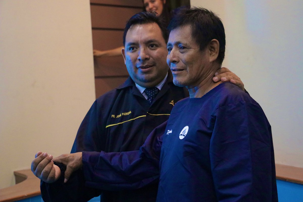 Adventist_minop's tweet photo. ✨Hoy Toribio decidió recomenzar una nueva vida juntos a Dios🙏 mediante el bautismo 💦, que Dios pueda seguir guiando su vida♥️

#Reencuentro #Recomenzar #Minop #Dios https://t.co/rBS36rnSGC