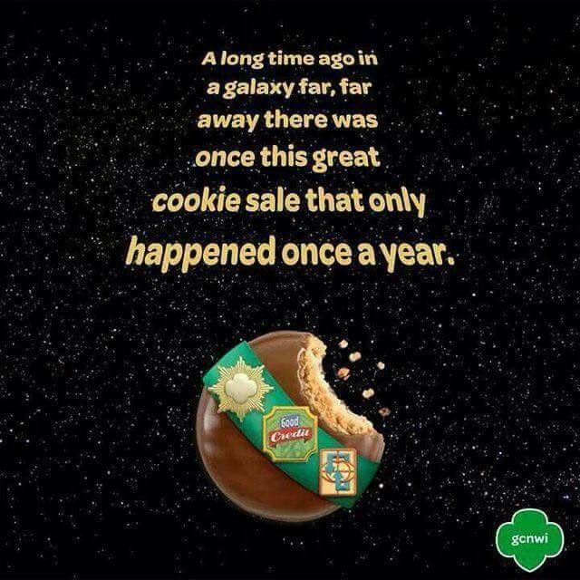 Cue the Star Wars music it's Cookie Time. With your support, My daughter can learn about cool STEM topics that may one day put her in Space!
digitalcookie.girlscouts.org/scout/zensi616…