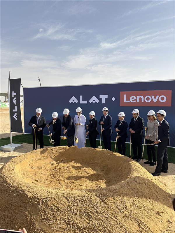 What a treat to witness Lenovo and Alat breaking ground together this week on Lenovo’s new manufacturing facility in Riyadh.

It's a major milestone and step forward in bringing manufacturing closer to our customers across the wider region, strengthening our supply chain, and