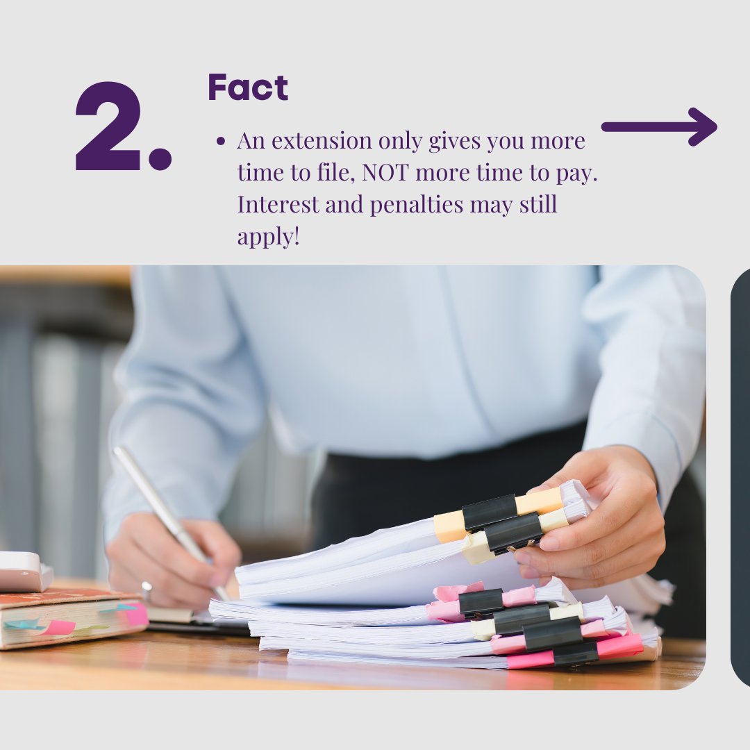 AbundantConsult's tweet image. Tax Myths vs. Facts! Don’t let misinformation cost you this tax season. 🤯

👉 Extensions don’t delay payments!
👉 Low income? You might still need to file!
👉 Side hustle income must be reported!
Stay informed &amp;amp; maximize your refund! 

#TaxTips #TaxMyths #FileSmart