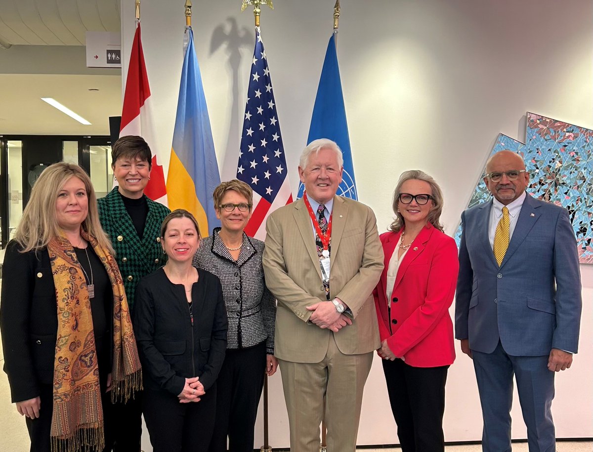 Parl Diplomacy (@parldiplomacy) on Twitter photo A #UIPU delegation has arrived at the <a href="/UN/">United Nations</a> headquarters in New York to participate in the <a href="/IPUparliament/">IPUparliament</a> Annual Parliamentary Hearing #PH25, focusing on #SDGs. The delegates began their mission by meeting with Canadaโs Ambassador to the UN <a href="/BobRae48/">Bob Rae</a> A #UIPU delegation has arrived at the <a href="/UN/">United Nations</a> headquarters in New York to participate in the <a href="/IPUparliament/">IPUparliament</a> Annual Parliamentary Hearing #PH25, focusing on #SDGs. The delegates began their mission by meeting with Canadaโs Ambassador to the UN <a href="/BobRae48/">Bob Rae</a>