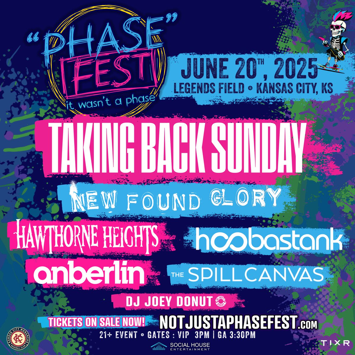 Just added! Phase Fest KC June 20 on sale now! notjustaphasefest.com