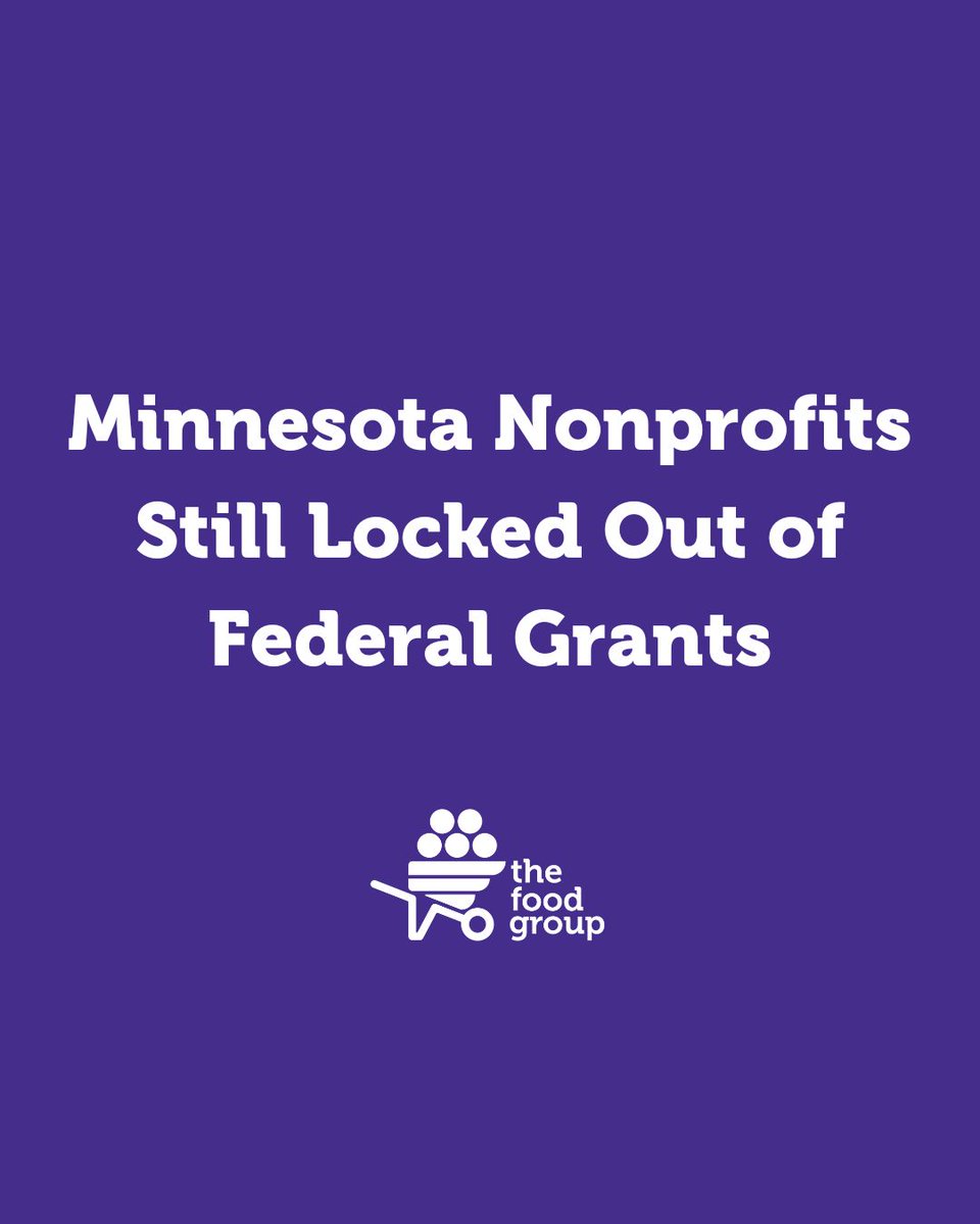 Hunger Solutions (@hungersolutions) on Twitter photo PSA: Federal funding uncertainty is still impacting Minnesota nonprofits even after the executive order was rescinded! ➡️ Read the full article here: ow.ly/owMq50V0ySa 
📣 Retweet this post, and help us spread the word.
 #MinnesotaNonprofits #FederalFunding PSA: Federal funding uncertainty is still impacting Minnesota nonprofits even after the executive order was rescinded! ➡️ Read the full article here: ow.ly/owMq50V0ySa 
📣 Retweet this post, and help us spread the word.
 #MinnesotaNonprofits #FederalFunding