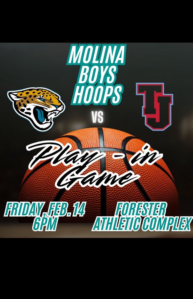 Molina Men’s Basketball (@molina_mbb) on Twitter photo Come out and support your Men’s Molina Jaguars Basketball team tonight at 6pm at Forester Athletic Complex ‼️🐆 Support them in their fight for playoffs‼️ <a href="/MolinaHigh/">Moises E. Molina High School</a> <a href="/Ms_RiveraDISD/">Daisy Rivera</a> <a href="/dallasathletics/">Dallas ISD Athletics</a> <a href="/Coachbru3/">Coachbru</a> <a href="/coach_balderas/">Coach Balderas</a> Come out and support your Men’s Molina Jaguars Basketball team tonight at 6pm at Forester Athletic Complex ‼️🐆 Support them in their fight for playoffs‼️ <a href="/MolinaHigh/">Moises E. Molina High School</a> <a href="/Ms_RiveraDISD/">Daisy Rivera</a> <a href="/dallasathletics/">Dallas ISD Athletics</a> <a href="/Coachbru3/">Coachbru</a> <a href="/coach_balderas/">Coach Balderas</a>
