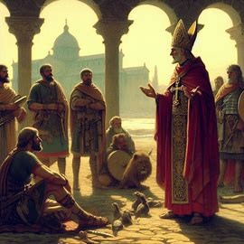 histdireito's tweet photo. 4/8 - Tornou-se bispo de Clermont em 471, liderando a resistência contra os visigodos. Suas cartas mostram o esforço da elite romana em manter sua identidade diante das novas dinastias germânicas. #Sidonio https://t.co/HCES0P8dlG