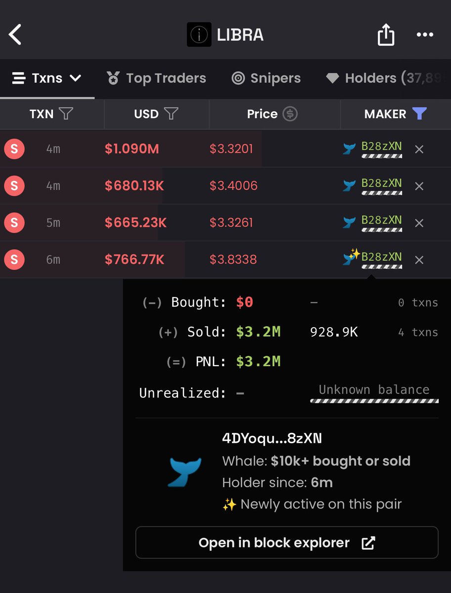saracrypto_eth's tweet photo. I just made $3 million dollars on $LIBRA

Time to change a life 

Like, Rt, and drop your SOL wallet https://t.co/YlcWa2XB2M
