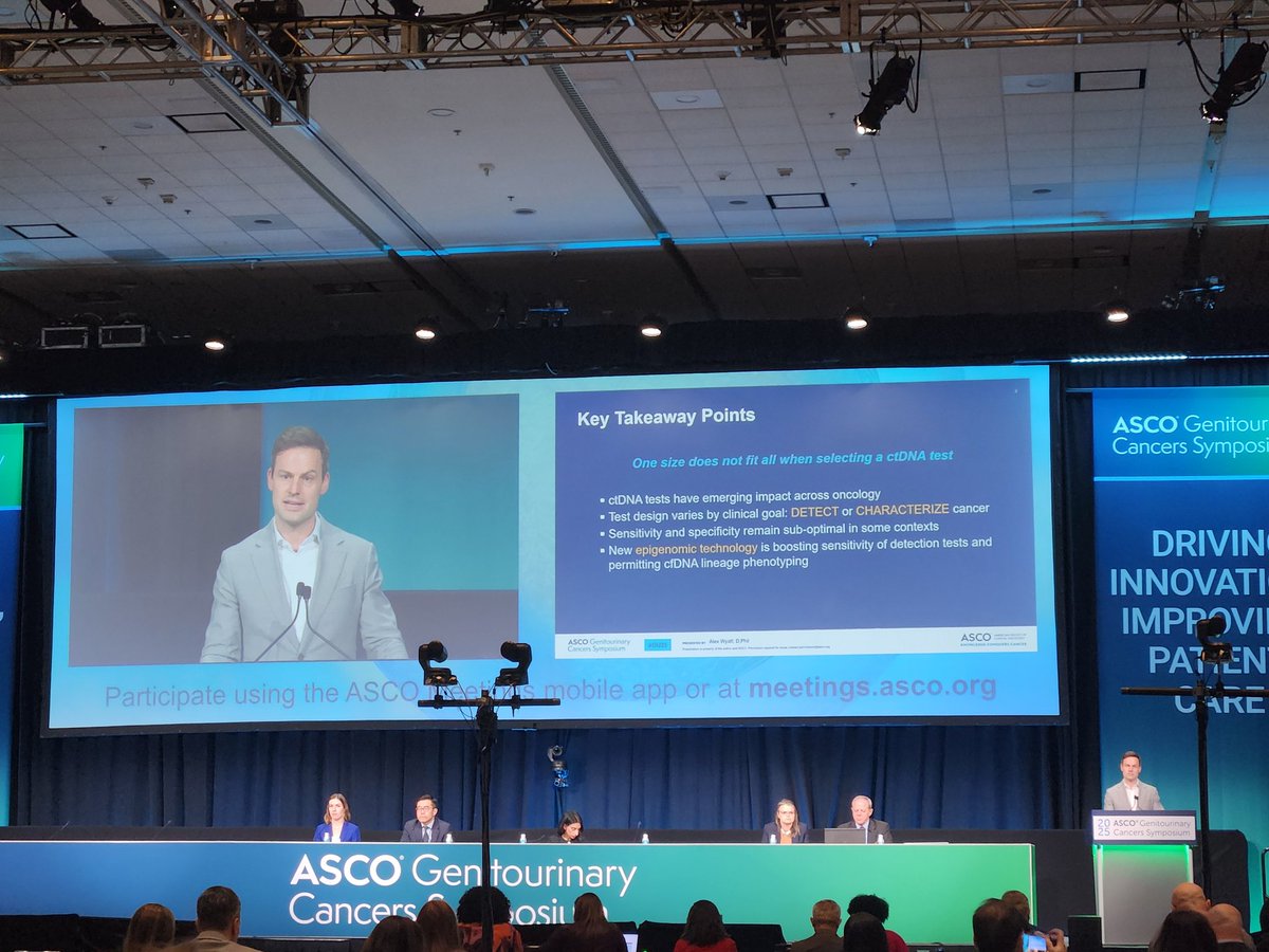 Toni Choueiri, MD (@drchoueiri) on Twitter photo Elegant presentation from <a href="/ResearchWyatt/">Alex Wyatt</a> on the evolution of ctDNA detection and characterization! Session chaired by <a href="/DanaFarber_GU/">Dana-Farber Lank Center for Genitourinary Oncology</a>'s <a href="/OncoBellmunt/">joaquim bellmunt</a> and <a href="/BartsECMC/">Barts Experimental Cancer Medicine Centre</a> 's <a href="/b_szabados/">Bernadett Szabados</a>
#GU25 <a href="/ASCO/">ASCO</a> <a href="/OncoAlert/">OncoAlert</a> <a href="/OncLive/">OncLive.com</a> Elegant presentation from <a href="/ResearchWyatt/">Alex Wyatt</a> on the evolution of ctDNA detection and characterization! Session chaired by <a href="/DanaFarber_GU/">Dana-Farber Lank Center for Genitourinary Oncology</a>'s <a href="/OncoBellmunt/">joaquim bellmunt</a> and <a href="/BartsECMC/">Barts Experimental Cancer Medicine Centre</a> 's <a href="/b_szabados/">Bernadett Szabados</a>
#GU25 <a href="/ASCO/">ASCO</a> <a href="/OncoAlert/">OncoAlert</a> <a href="/OncLive/">OncLive.com</a>