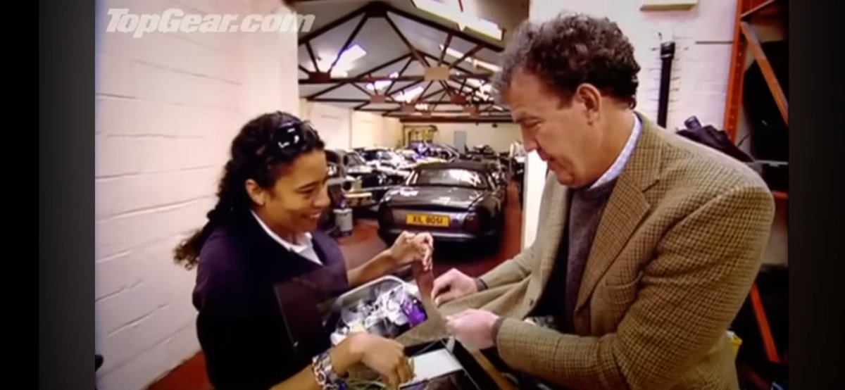 DShepperton's tweet photo. "Tweed doesn't go with it."
Classic @TopGear. https://t.co/LtaFclQOuB