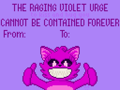 misplet's tweet photo. happy valentine's/single's awareness/chocolate is 50% off tomorrow/original joke day
#Pixelart #pixelartist #Valentinesday2025 https://t.co/20C4Aqo2L8