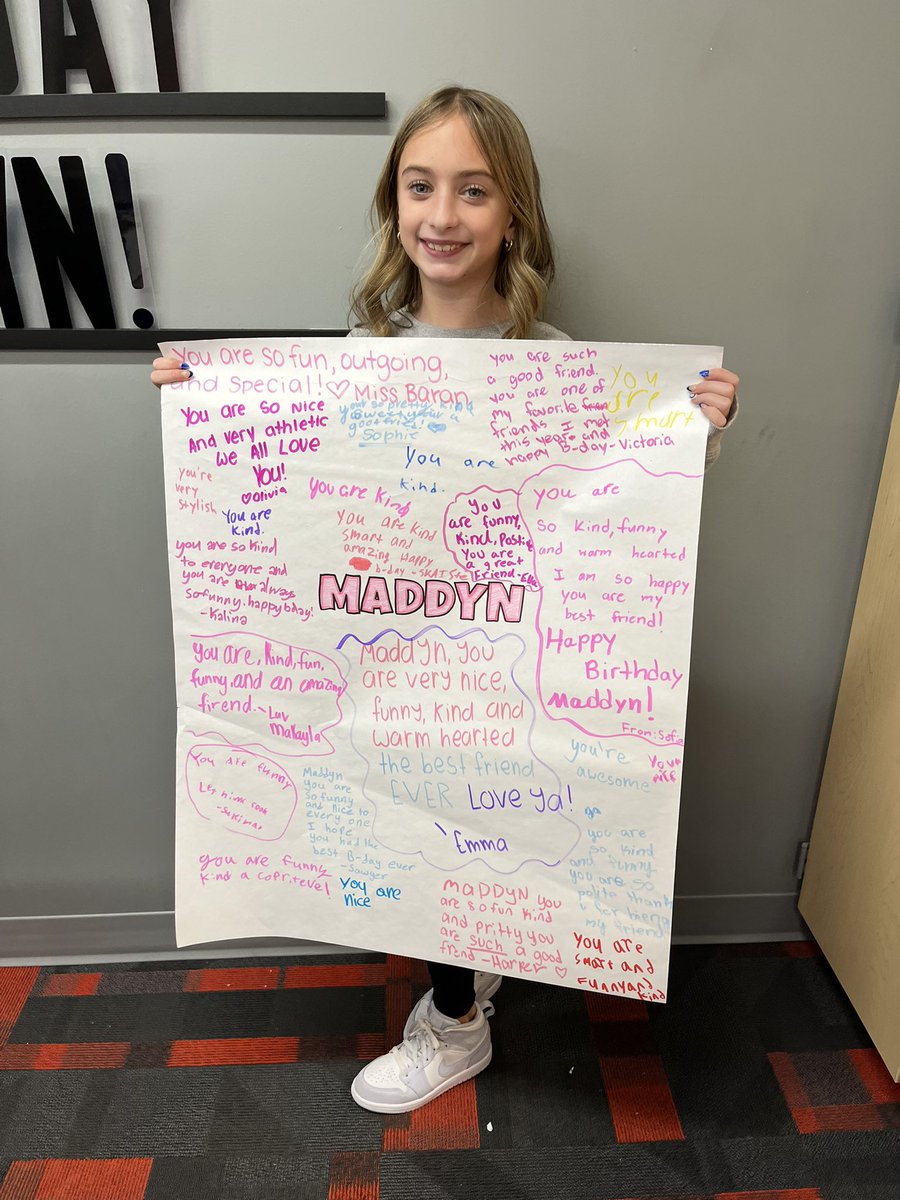 missbaran5th's tweet photo. Happy birthday Maddyn!ππ#sd113a #centralcards #ComplimentsProject https://t.co/D2diQMwwpM