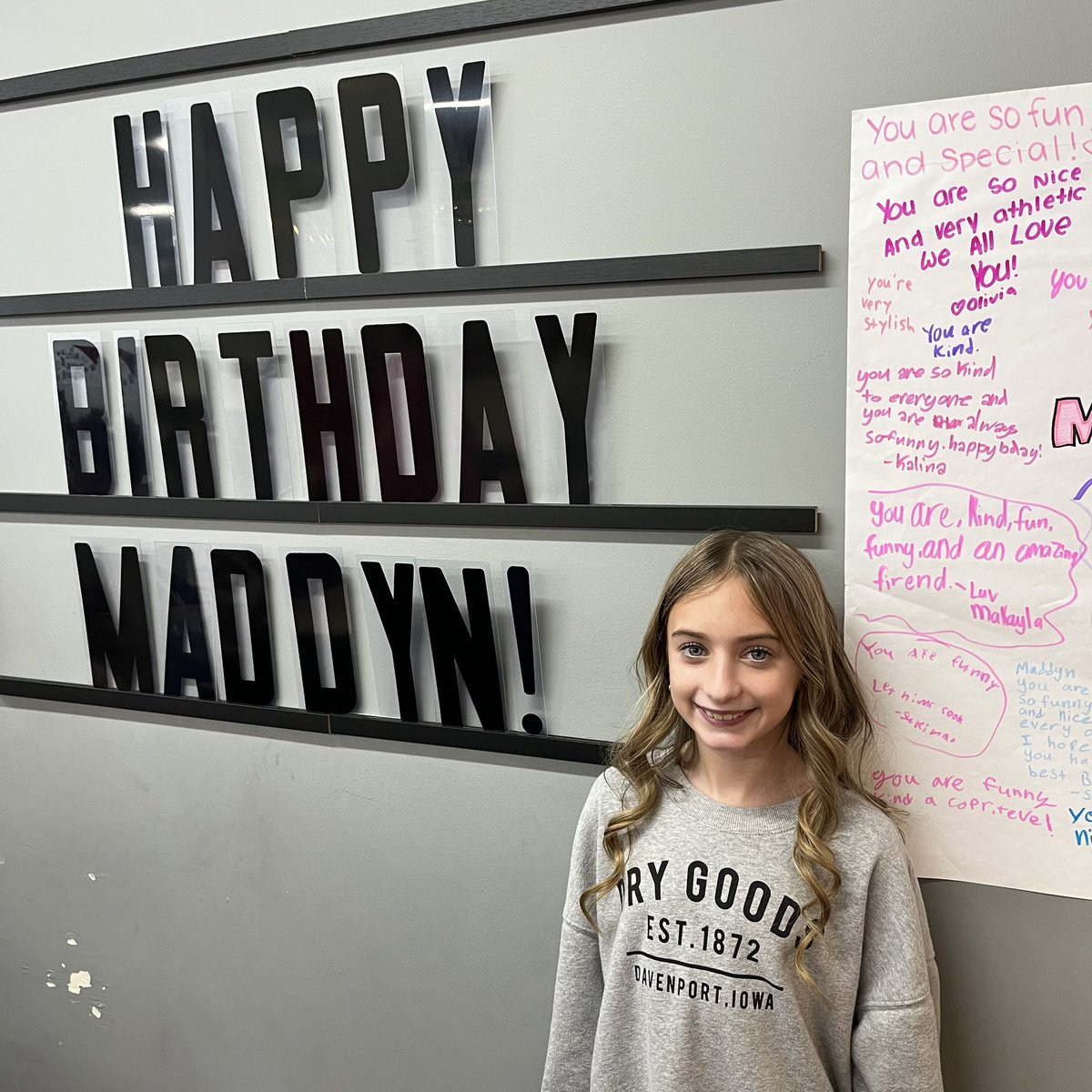 missbaran5th's tweet photo. Happy birthday Maddyn!ππ#sd113a #centralcards #ComplimentsProject https://t.co/D2diQMwwpM