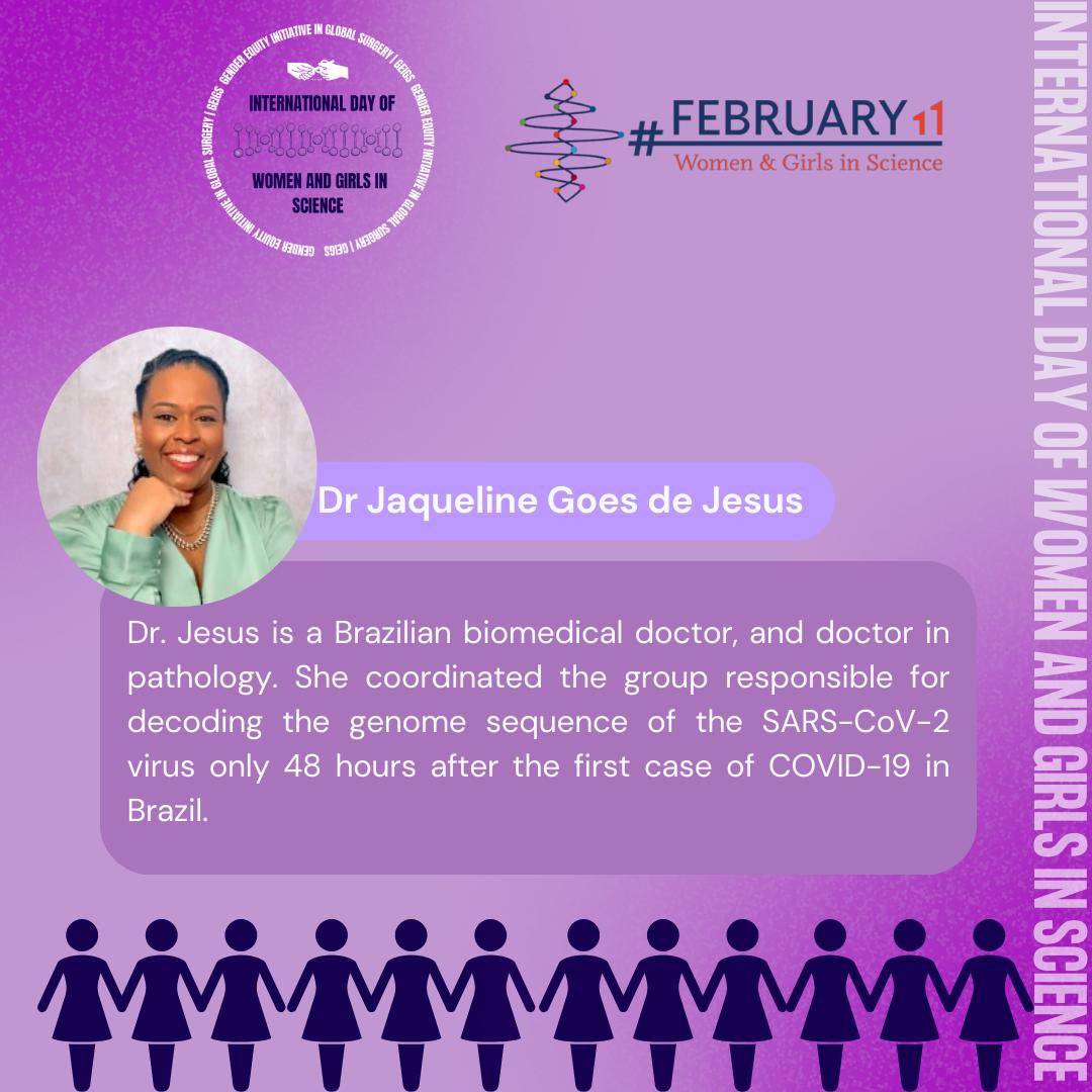 💜 Still celebrating #IDWGS2025

🌟 We’re honoring iconic women whose commitment to science and humanity continues to inspire us all. 

Let’s celebrate their incredible contributions, carrying their legacy forward! 🚀 #GEIGS #WomenInScience #GenderEquity