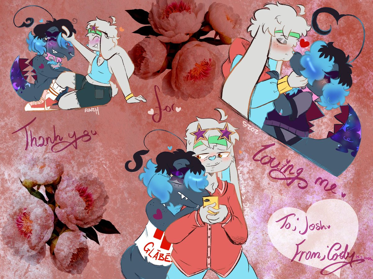 OshawottTheFuck's tweet photo. You’ve seen me at my best, you’ve seen me at my worst, and you’ve seen me at my sleepiest~

I can’t thank you enough for loving me through it all @ElJoshy7 , you mean the world to me mo ghrá 🩵 https://t.co/ZNweNlzD4B