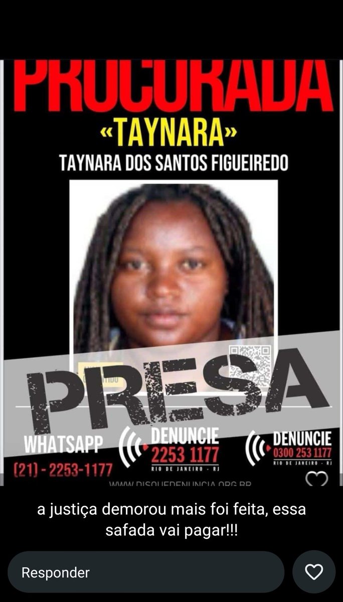 Cadeia pra essa piranha e pouco😡😡
  Tu vai paga por tudo que você fez vagabundaaa😡