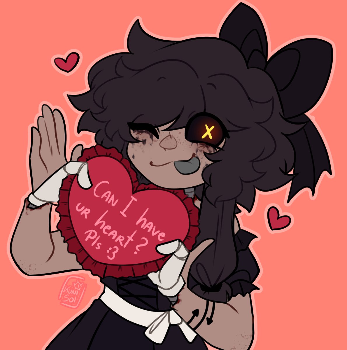 Kuni_Sol's tweet image. 12 MINUTES LATE CYN VALENTINE

#Murderdrones #Murderdronescynessa #Murderdronescyn #MurderdronesFanart #MDCynessa #MDCyn #MDabsolutesolver #MD #MDfanarts #MurderdronesTessa #MDTessa #tessajameselliott #TessaElliott // #KuniSolArt