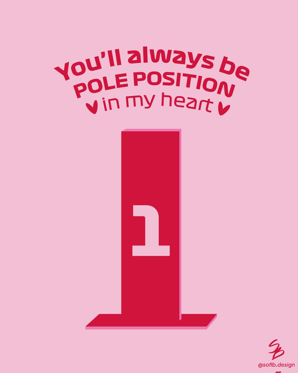 sofibdesign's tweet photo. Valentine's day (Motorsport's Versión) 

#f1 #indycar    #motogp https://t.co/sd512Yztal