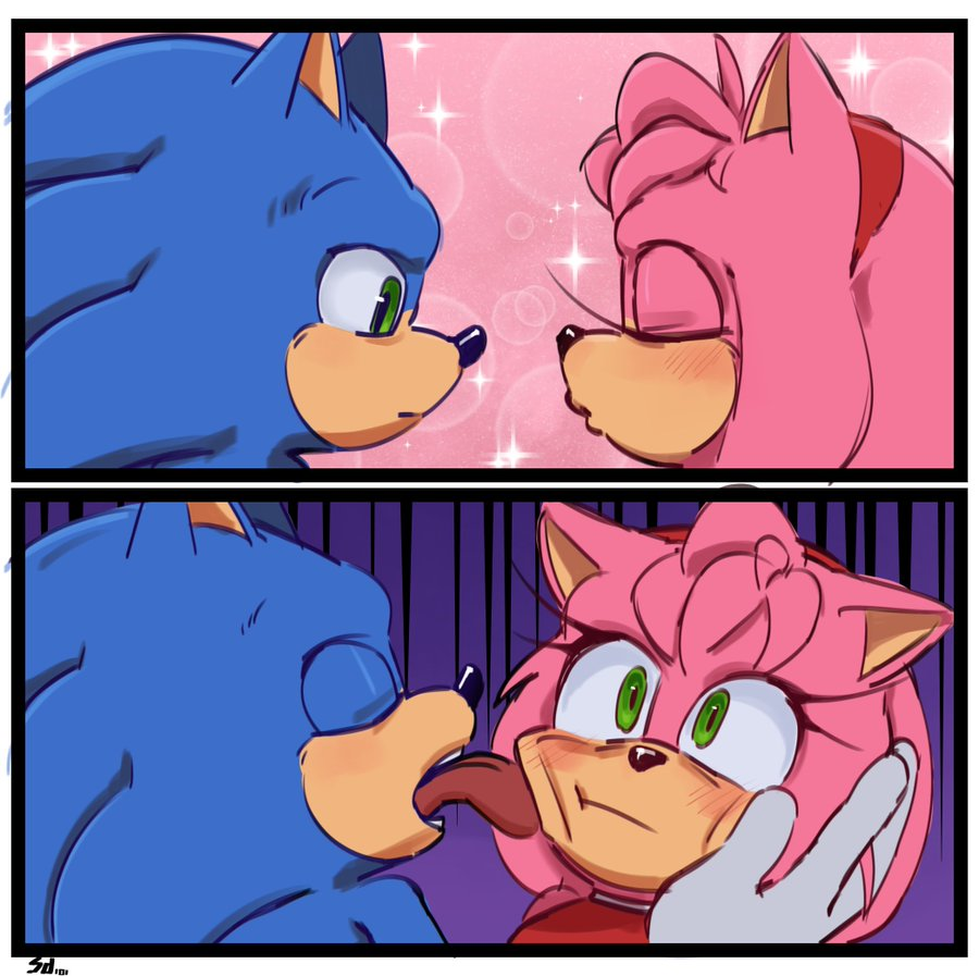 Anything_Theory's tweet photo. Happy Valentines Day everyone! To celebrate, we've spent the last few weeks working on a #SonicMovie4 theory featuring our favorite hormonal hedgehogs! While it's not ready juuuust yet, we've been working hard making it just right for you all! https://t.co/J57lBuX4dV