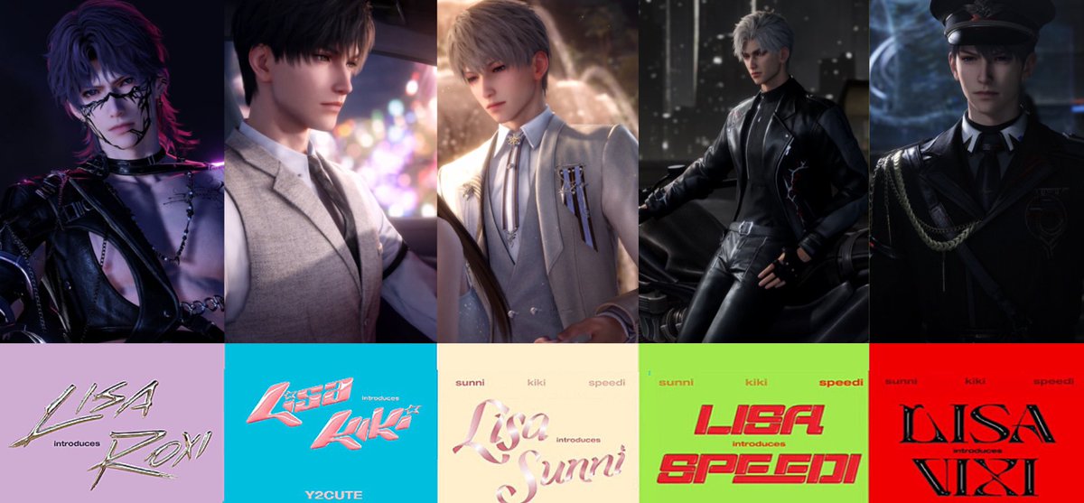 LaDS boys as lisa’s Alter Ego
 
[#LoveandDeepspace #恋与深空]