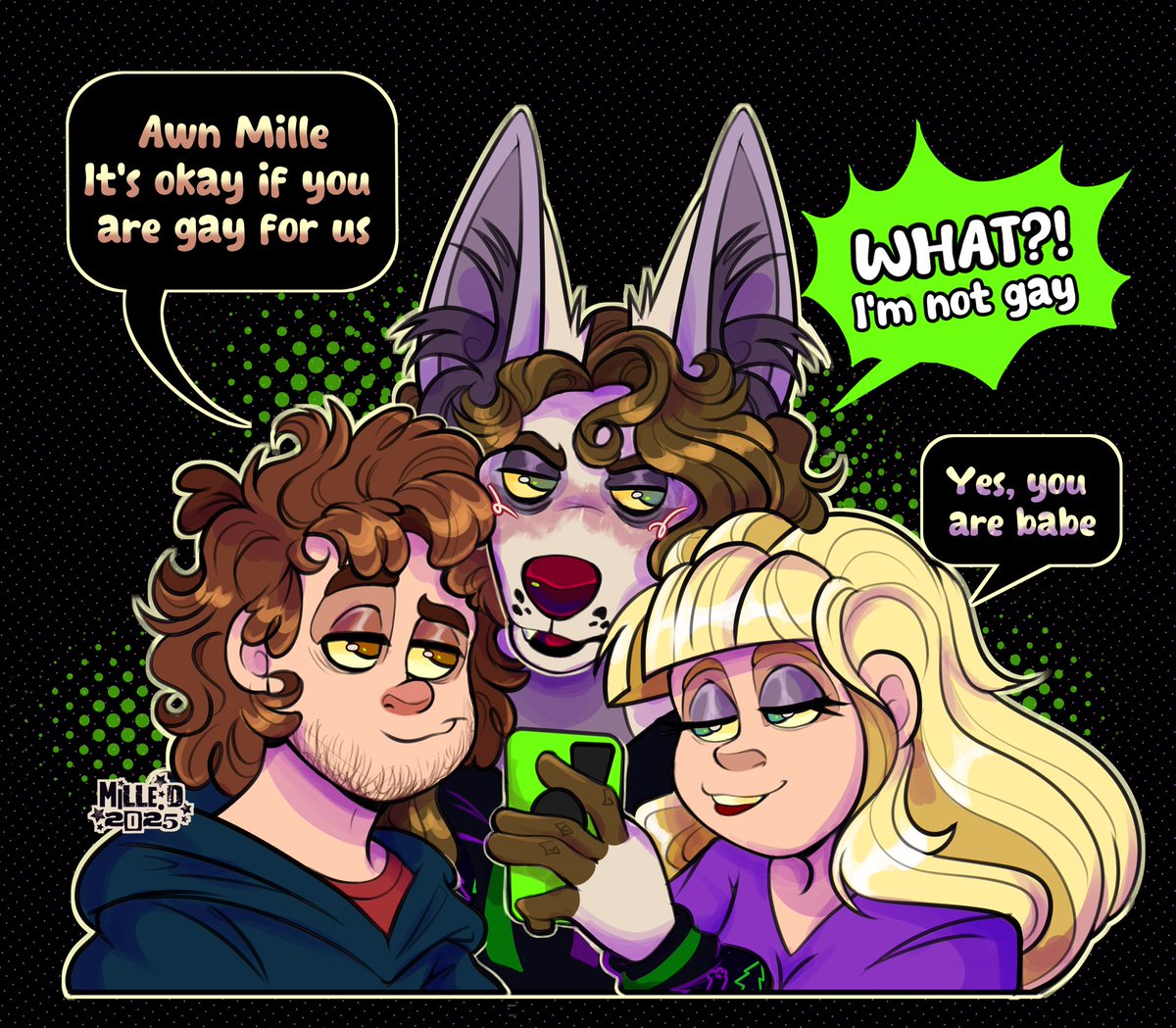 MilleDPurple's tweet image. Happy Valentines Day everyone! 💖
#fanart