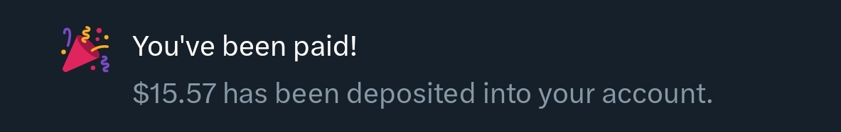 $5 To 3 Random People That Interact With This Post.

Picking winners by 10:00 am.
Bonus join t.me/dannyofweb33