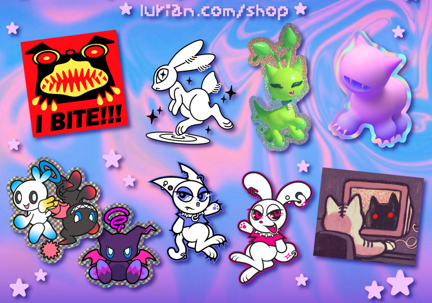 luriaaan's tweet photo. ohhh... my stickers are so cute... you wanna get one free when you buy five of them so bad... ohhh... 🌀🌀🌀 https://t.co/xqwMgxknnv https://t.co/MB0XC5EzJe