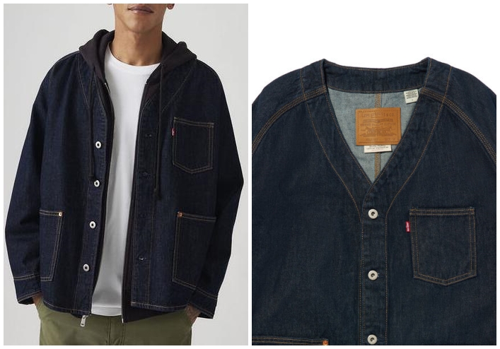 Levi'sでは珍しいカーディガンタイプのデニムジャケット「ユニオン