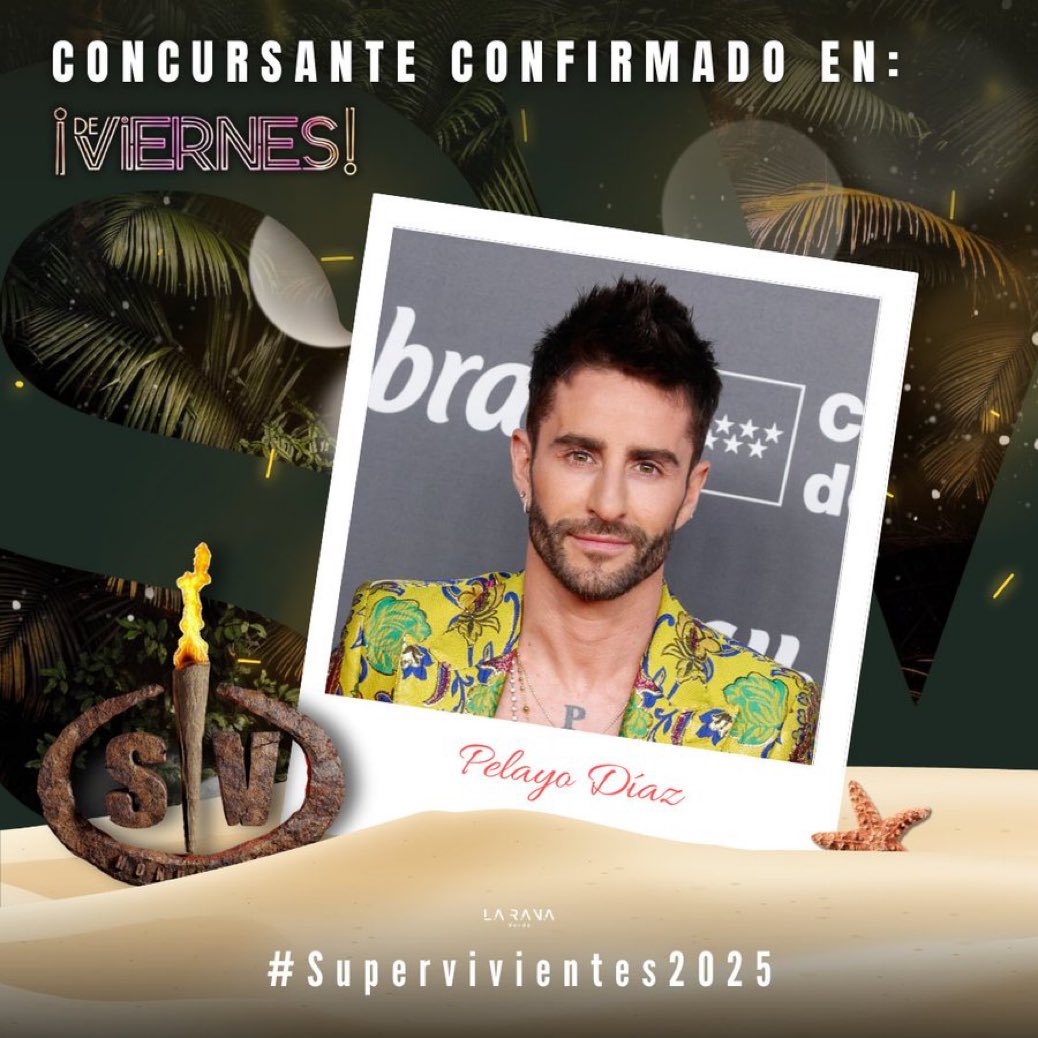 ¡Empieza la aventura! 🏝️ Ya conocemos al primer valiente que se lanza a la isla: Pelayo. ¿Será un superviviente nato o lo veremos pedir la hora antes de tiempo? ⏳🔥 #Supervivientes2025 #DeViernes