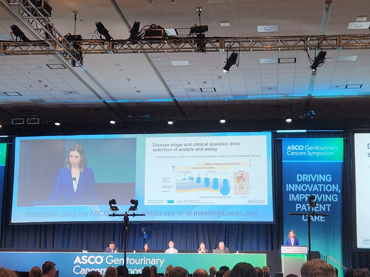 Toni Choueiri, MD (@drchoueiri) on Twitter photo How can urine and plasma liquid biopsy be used across the spectrum of urothelial carcinoma? Terrific discussion by <a href="/G_Vandekerkhove/">Gillian Vandekerkhove</a>
<a href="/ASCO/">ASCO</a> #GU25 <a href="/OncoBellmunt/">joaquim bellmunt</a> <a href="/b_szabados/">Bernadett Szabados</a> <a href="/OncoAlert/">OncoAlert</a> How can urine and plasma liquid biopsy be used across the spectrum of urothelial carcinoma? Terrific discussion by <a href="/G_Vandekerkhove/">Gillian Vandekerkhove</a>
<a href="/ASCO/">ASCO</a> #GU25 <a href="/OncoBellmunt/">joaquim bellmunt</a> <a href="/b_szabados/">Bernadett Szabados</a> <a href="/OncoAlert/">OncoAlert</a>