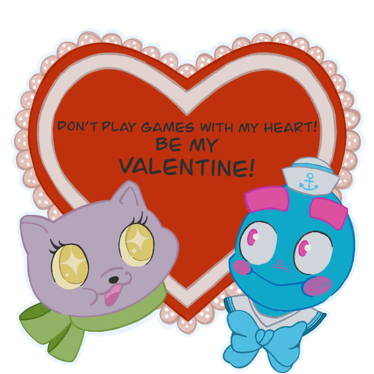 Planted_Kitty's tweet photo. Happy Valentines Day 💖 Love, SkarKitty Gaming 🫐💌🐱 https://t.co/KIext0wd7l