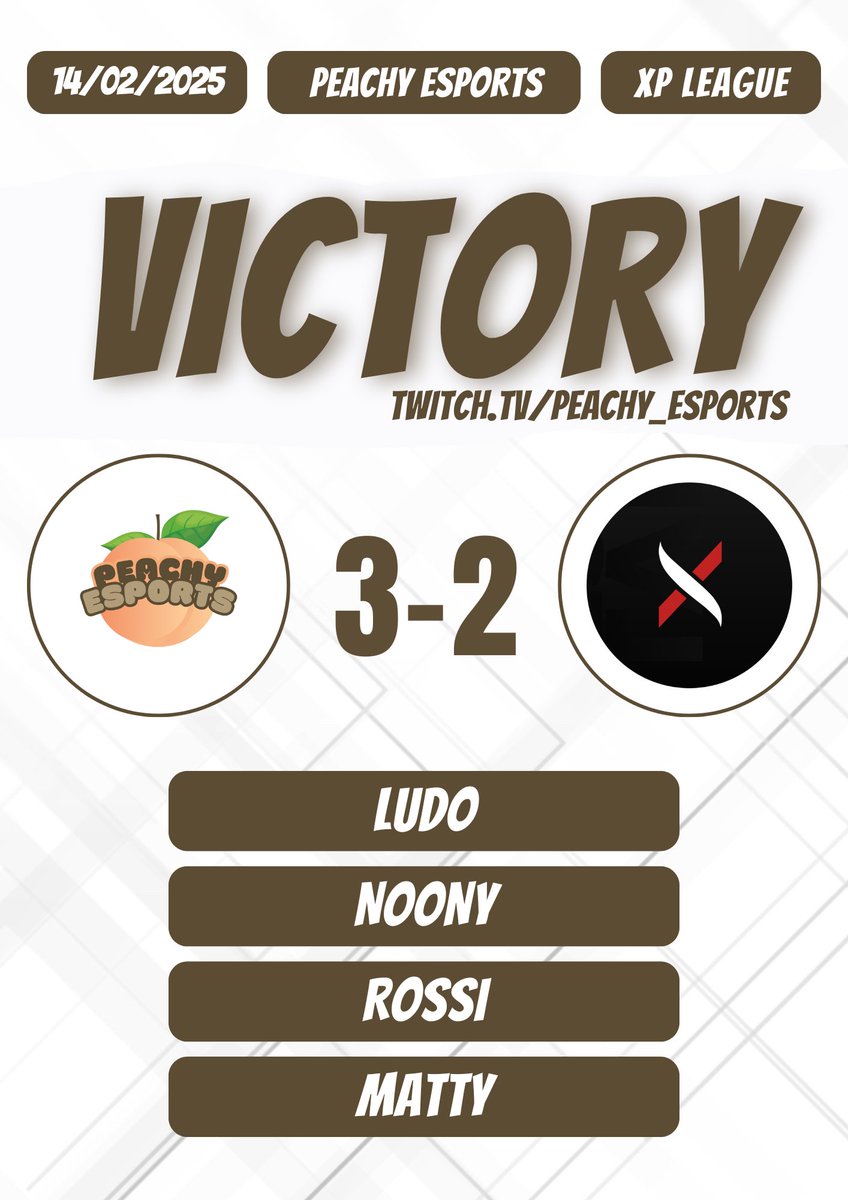 Peachy eSports tweet media