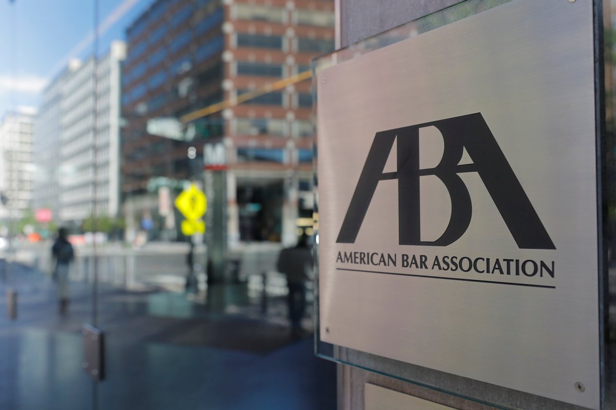 ReutersLegal's tweet photo. The American Bar Association is warning the public about attacks on the rule of law — and suing the Trump administration — following the US president's recent actions to dismantle parts of the federal government https://t.co/2bf0DL4DWe https://t.co/5jBF21SPZV