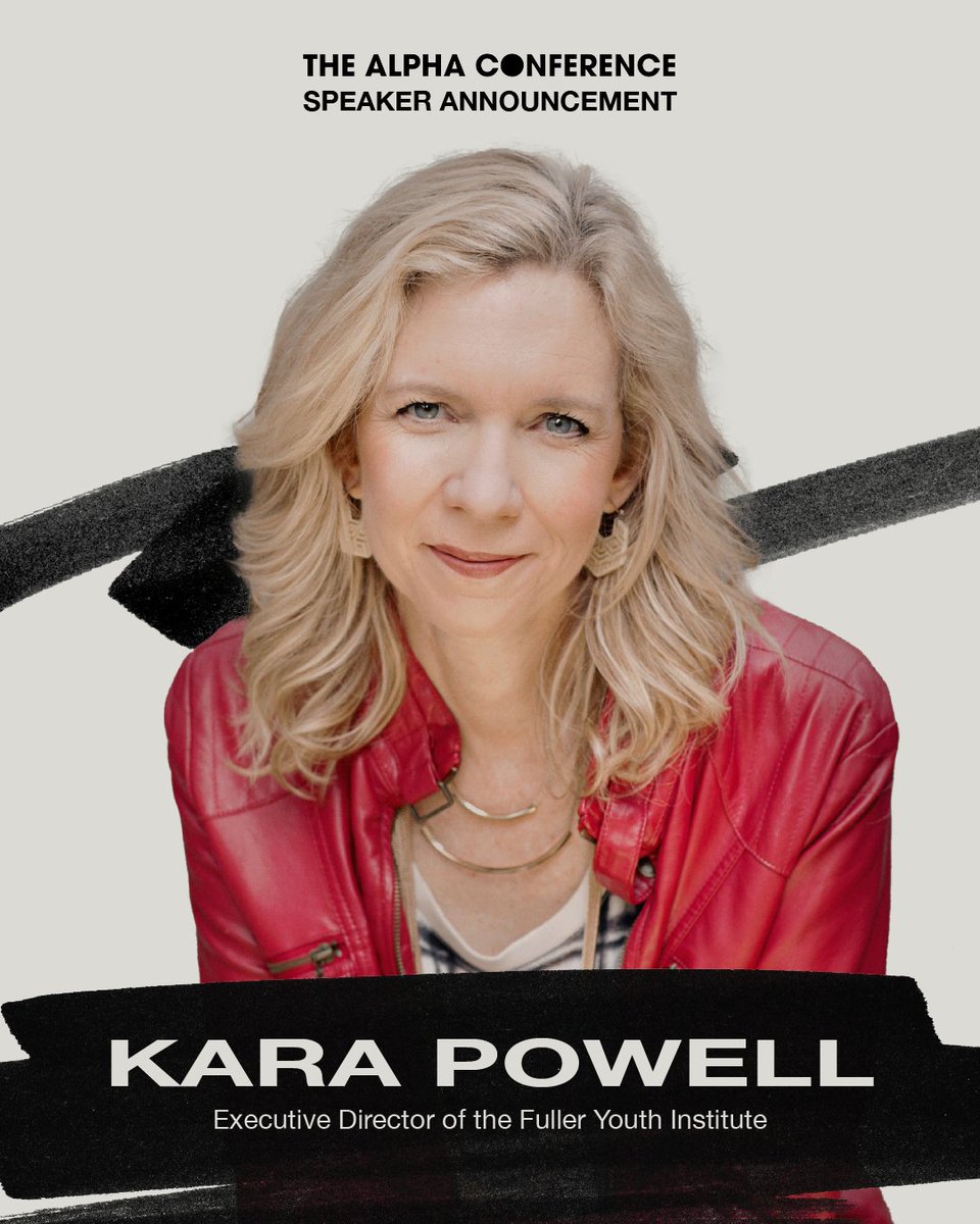 Despite our best efforts to disciple young people, often, our ministry approaches aren’t working. Through research and practice, Kara Powell is helping us change this trend. Let’s reimagine how we form the faith of young people– together at TAC!

alphausa.org/tac