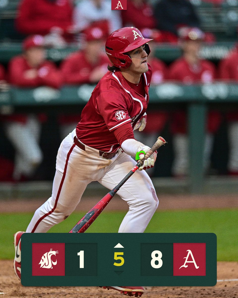 RazorbackBSB's tweet image. All Hogs in this one