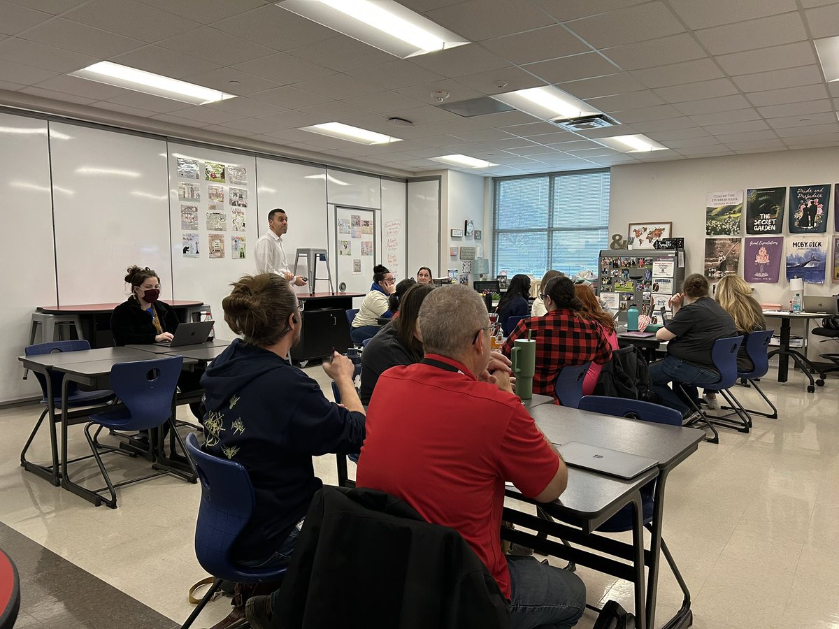 Thank you <a href="/AndrewSharosAP/">Andrew Sharos</a> for coming back to <a href="/MidlothianISD/">Midlothian ISD</a> today for Paw-Palooza to support our Pre-AP and AP teachers! I’m so happy we can continue to focus on classroom culture and student success! #MISDProud