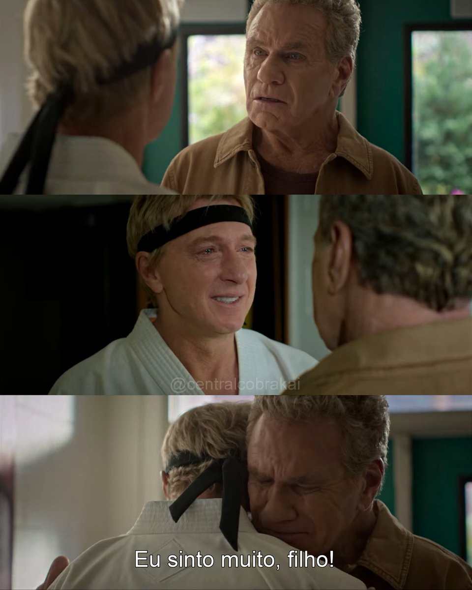 CentralCobraKai's tweet image. entre uma lágrima e outra, essa cena me desmontou.