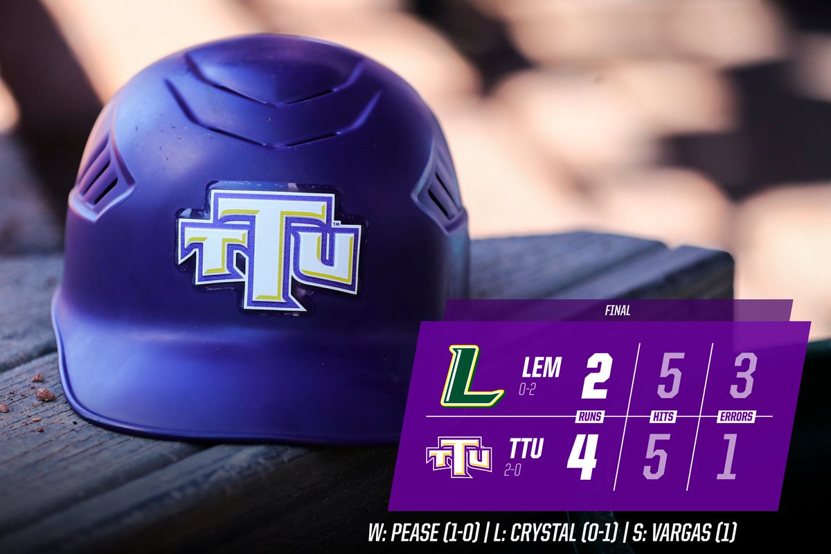 FINAL  |  Tech 4, Le Moyne 2

Golden Eagles sweep the opening-day doubleheader with Le Moyne!

Tech back in action tomorrow at NOON CT with another tilt against the Dolphins at the Quill!

#WingsUp #OVCit