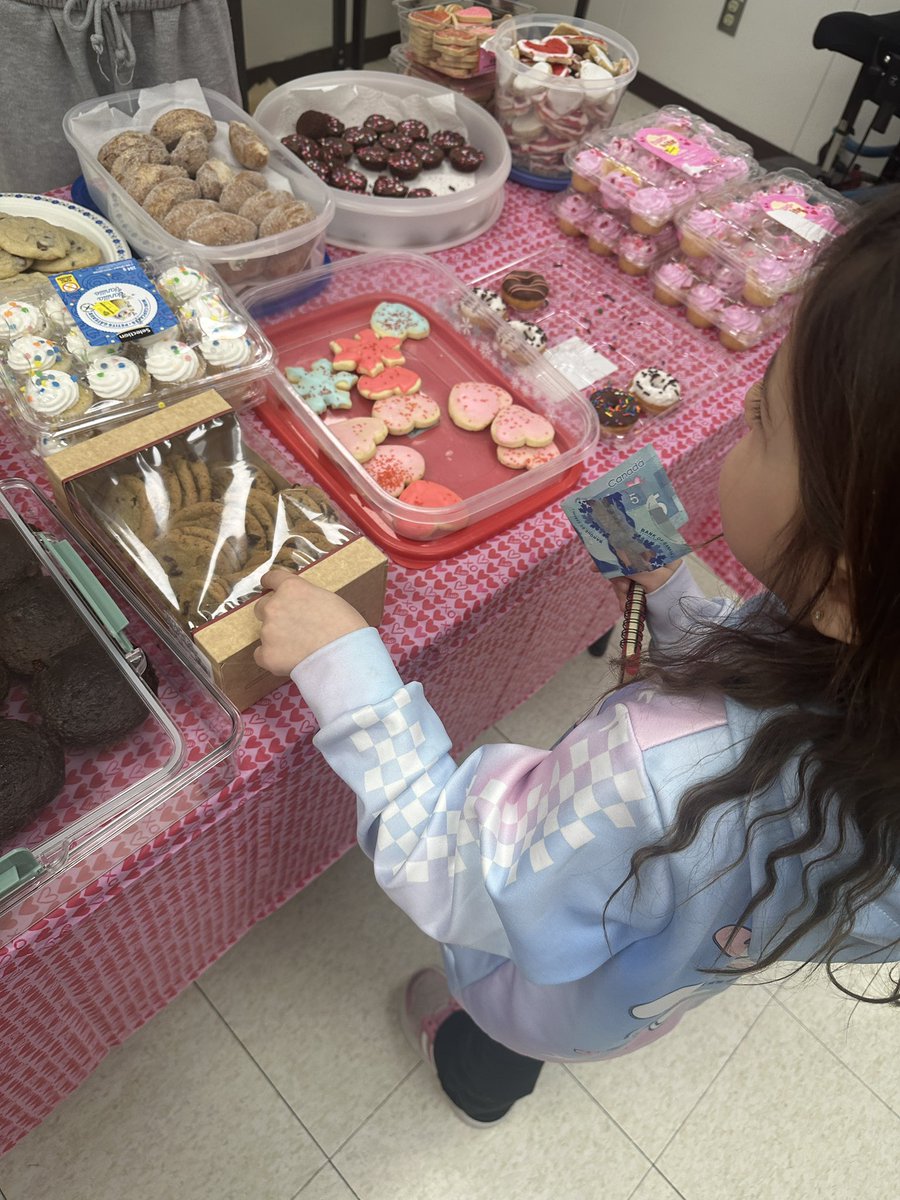 Yummy treats at the Bake Sale!