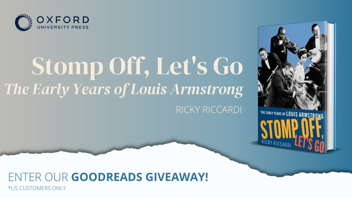 How did Louis Armstrong become Louis Armstrong? Find out with <a href="/RickyRiccardi/">Ricky Riccardi</a> 's “Stomp Off, Let's Go”, which we’re giving away 10 copies of on <a href="/goodreads/">Goodreads</a>. 

Enter here: oxford.ly/3PVlU75