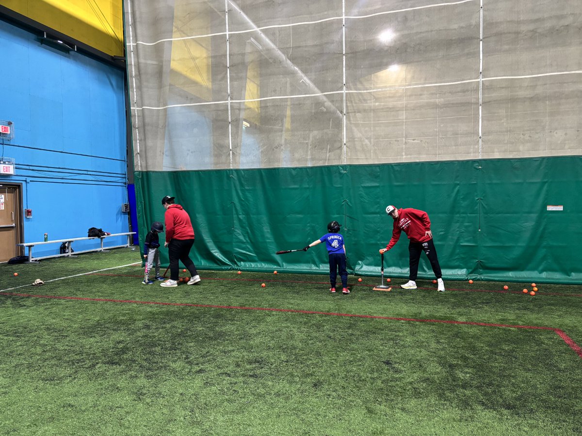 Week #6 of session 1 is underway! Our fields may be covered with a fresh blanket of snow, but that doesn't stop our athletes from developing and growing as players!

Session #2 is right around the corner and we have a very limited number of slots available - Sign up today!