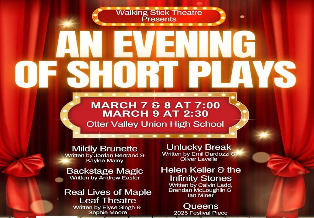 The behind-the-scenes buzz says Evening of Short Plays is not to be missed! Get your tickets now. ⁣
 onthestage.tickets/show/otter-val…