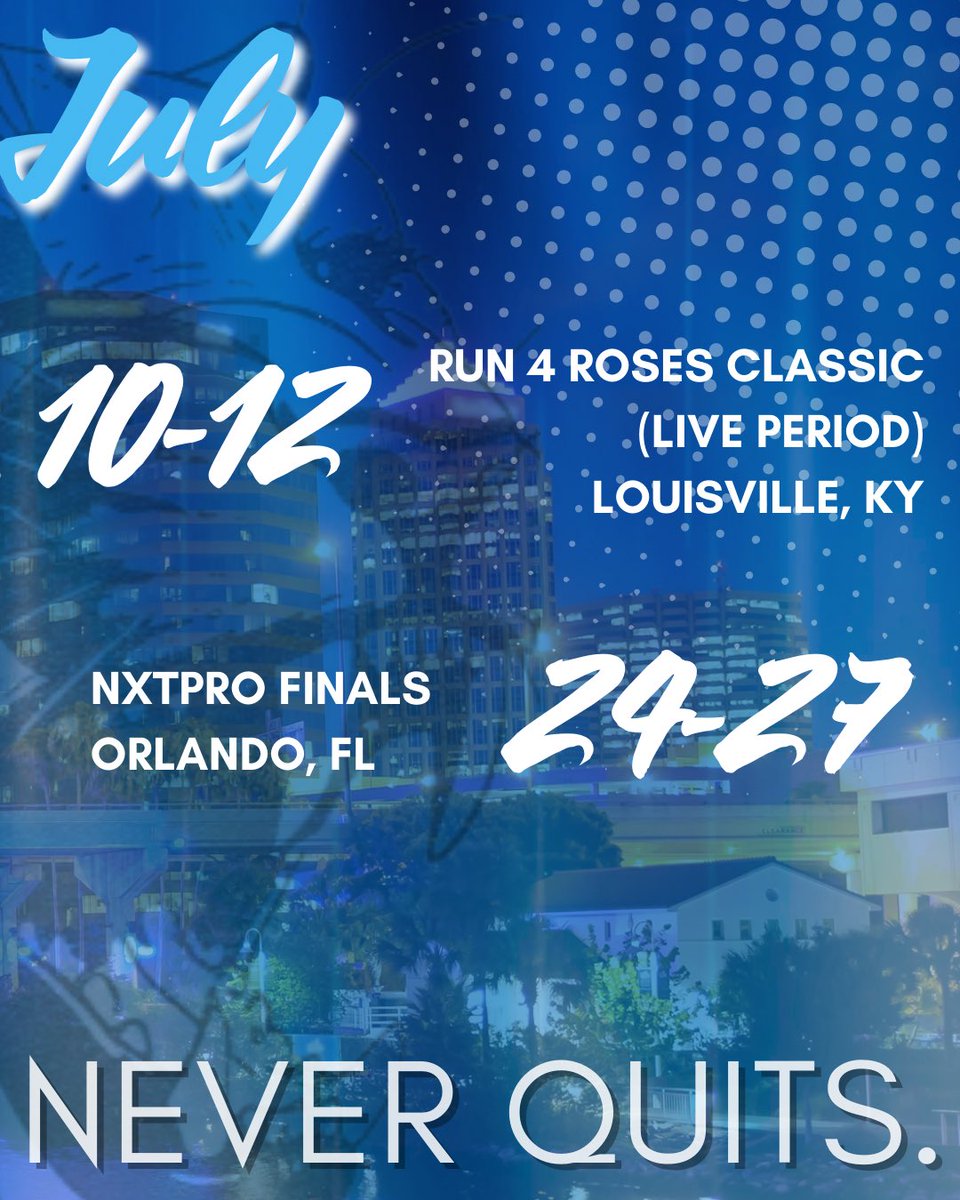 Our 17U’s 2025 NXTPRO schedule 🔥