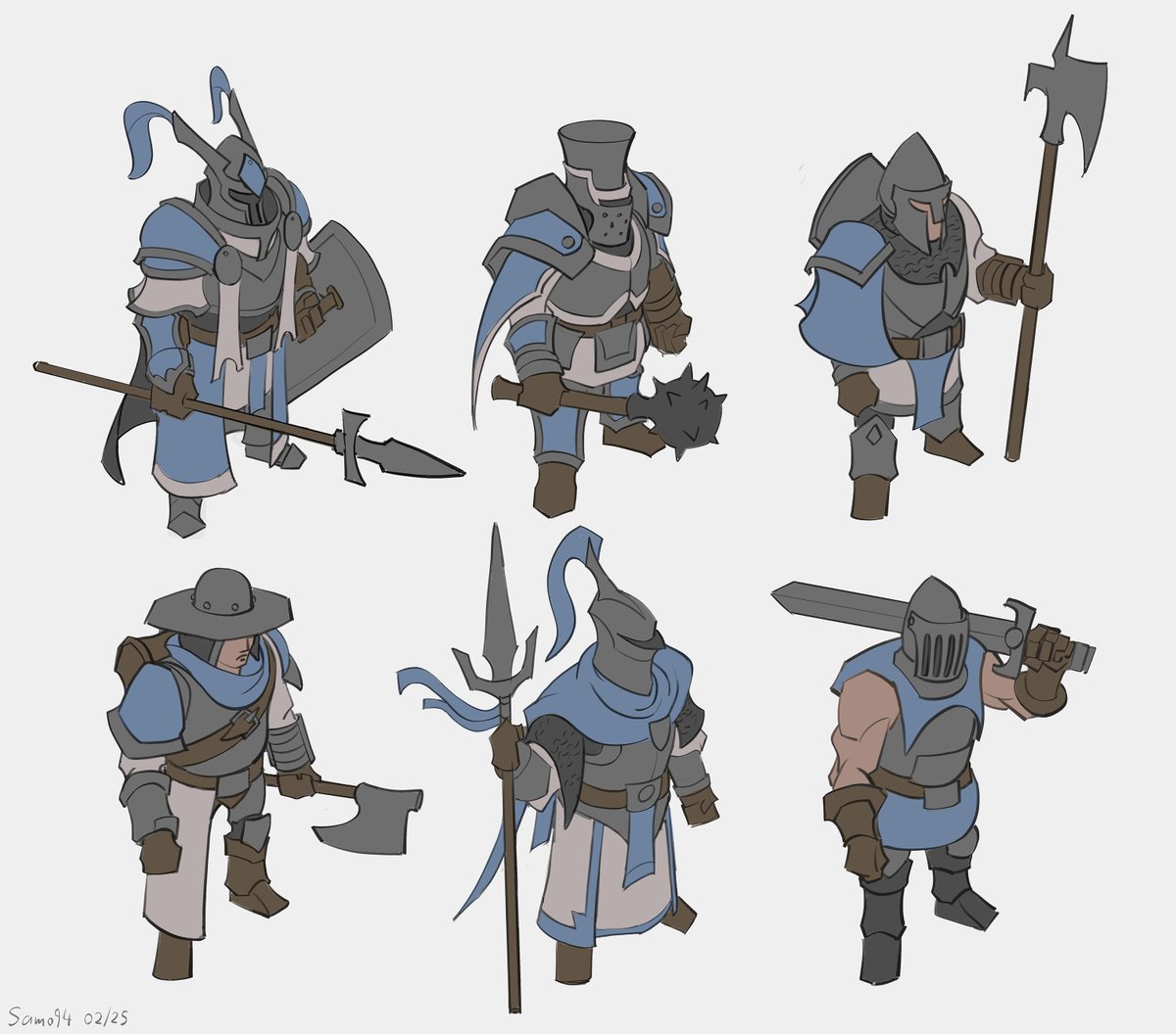 These were some fun little fan designs I did for "The Scouring" really love this game so far!

#fantasy #conceptart #design #thescouring