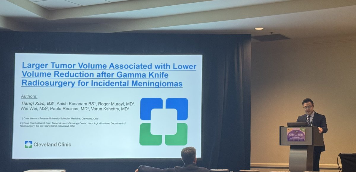 Great talk by <a href="/Tianqi_Xiao/">Jack Xiao</a> at <a href="/NASBSorg/">NASBS</a> 2025, representing the <a href="/CleClinicNS/">Cleveland Clinic Neurosurgery</a> skull base group!