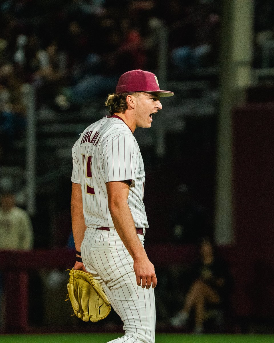 Six batters faced, six strikeouts for John Abraham! 🔥🔥🔥🔥🔥🔥

M-8, FSU 3, JMU 0