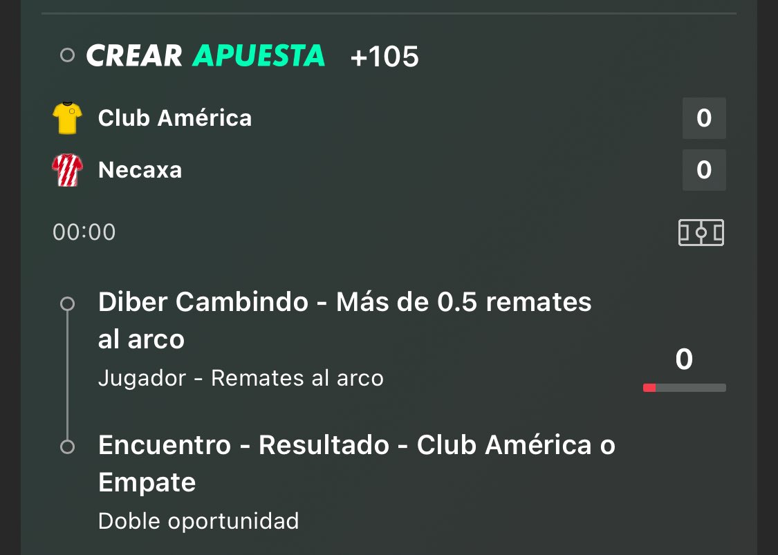 PICK 26  FUTBOL

Momio +105

#LIGAMX #ClubAmerica