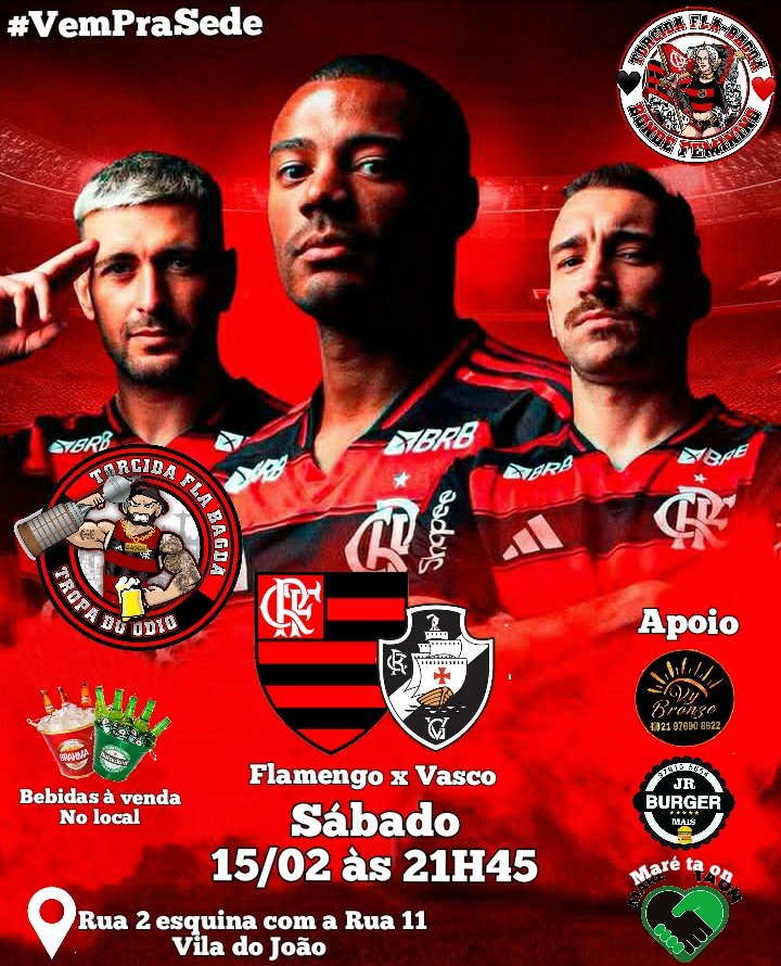 FlaBagda's tweet photo. Amanhã tem Mengão em bagdá então venham assistir conosco na nossa sede 🖤❤ https://t.co/7NGjQacQGW